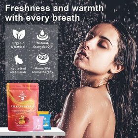 Close-up of MR MIRYE Shower Steamer in Water