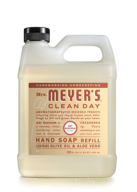 Close-up of Mrs. MEYER'S Liquid Hand Soap Oat Blossom texture