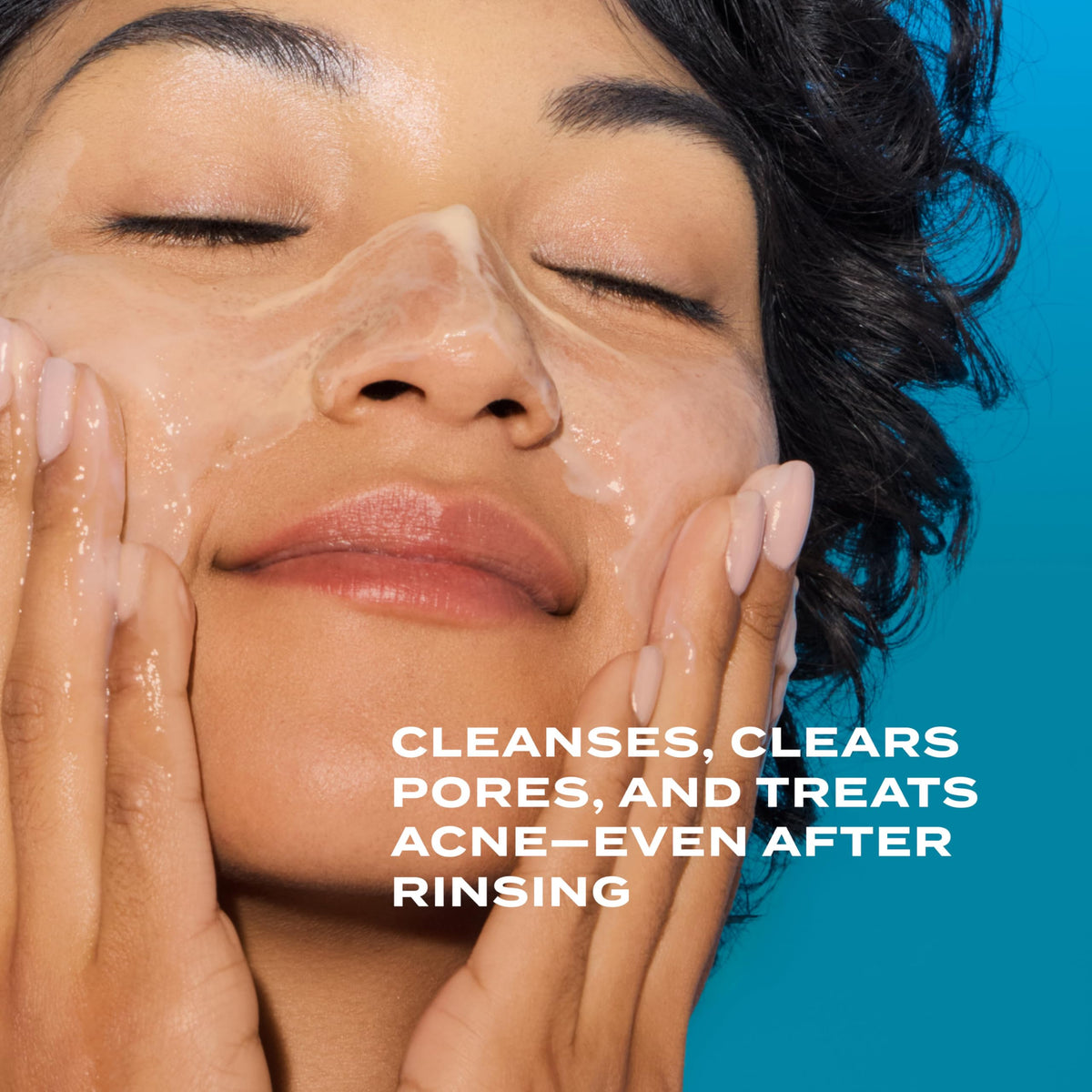 Close-up of Murad Acne Control Clarifying Cleanser bottle