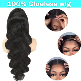 Close-up of MUZOJET Swiss HD Lace on wig