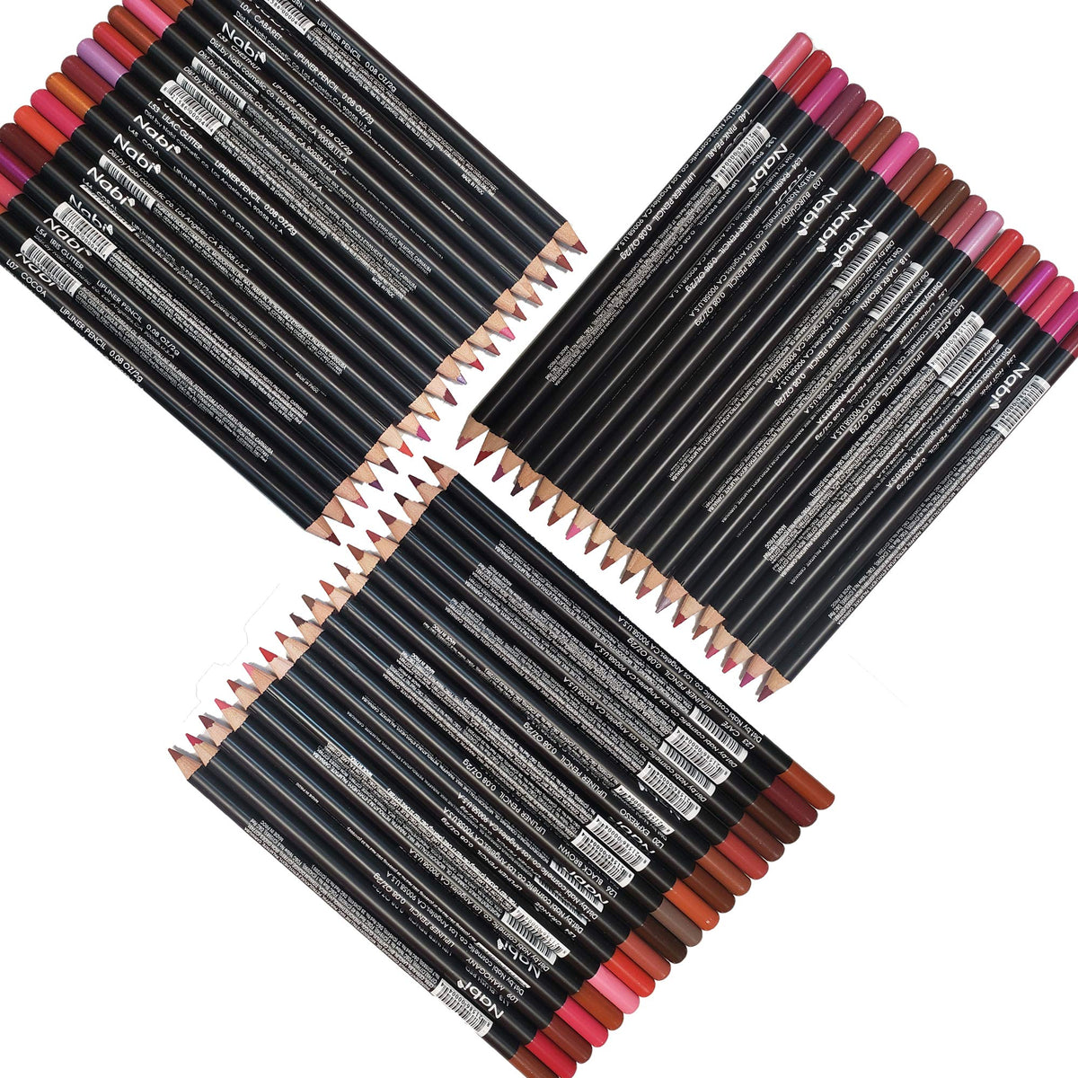 Close-up of Nabi Lip Liners displaying creamy texture