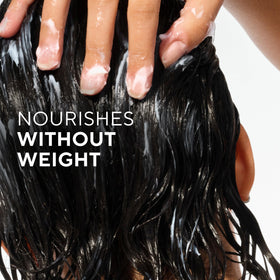 Close-up of Native Coconut & Turmeric Conditioner texture