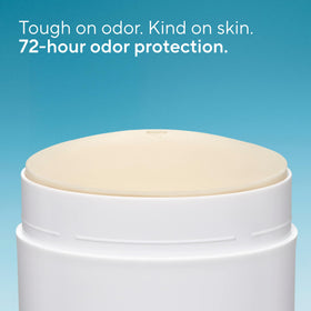Close-up of Native Deodorant stick with shea butter