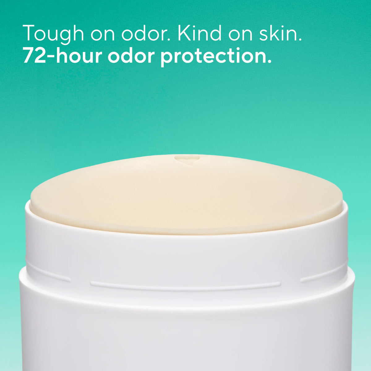 Close-up of Native deodorant stick with shea butter ingredients
