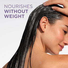 Close-up of Native Scalp Refreshing Conditioner Lavender Cloud & Vanilla bottle