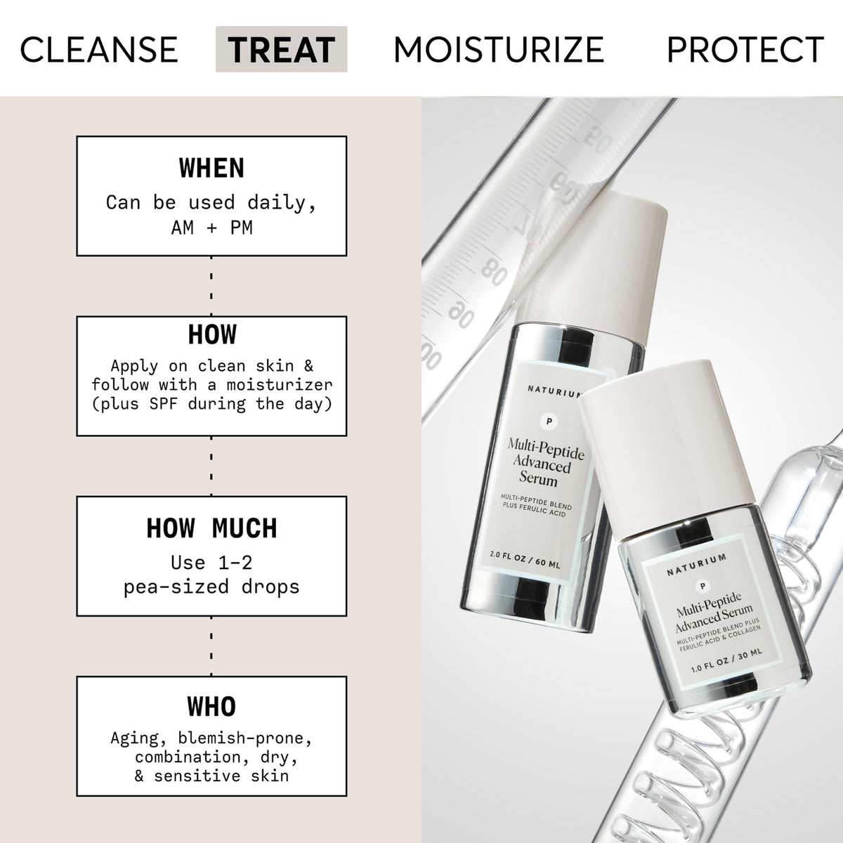 Close-up of Naturium Multi-Peptide Advanced Serum texture