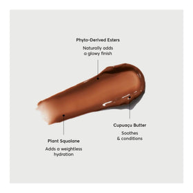 Close-up of Naturium Phyto-Glow Lip Balm texture