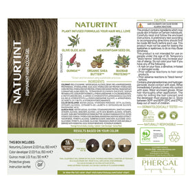 Close-up of Naturtint hair color tube in Medium Ash Blonde