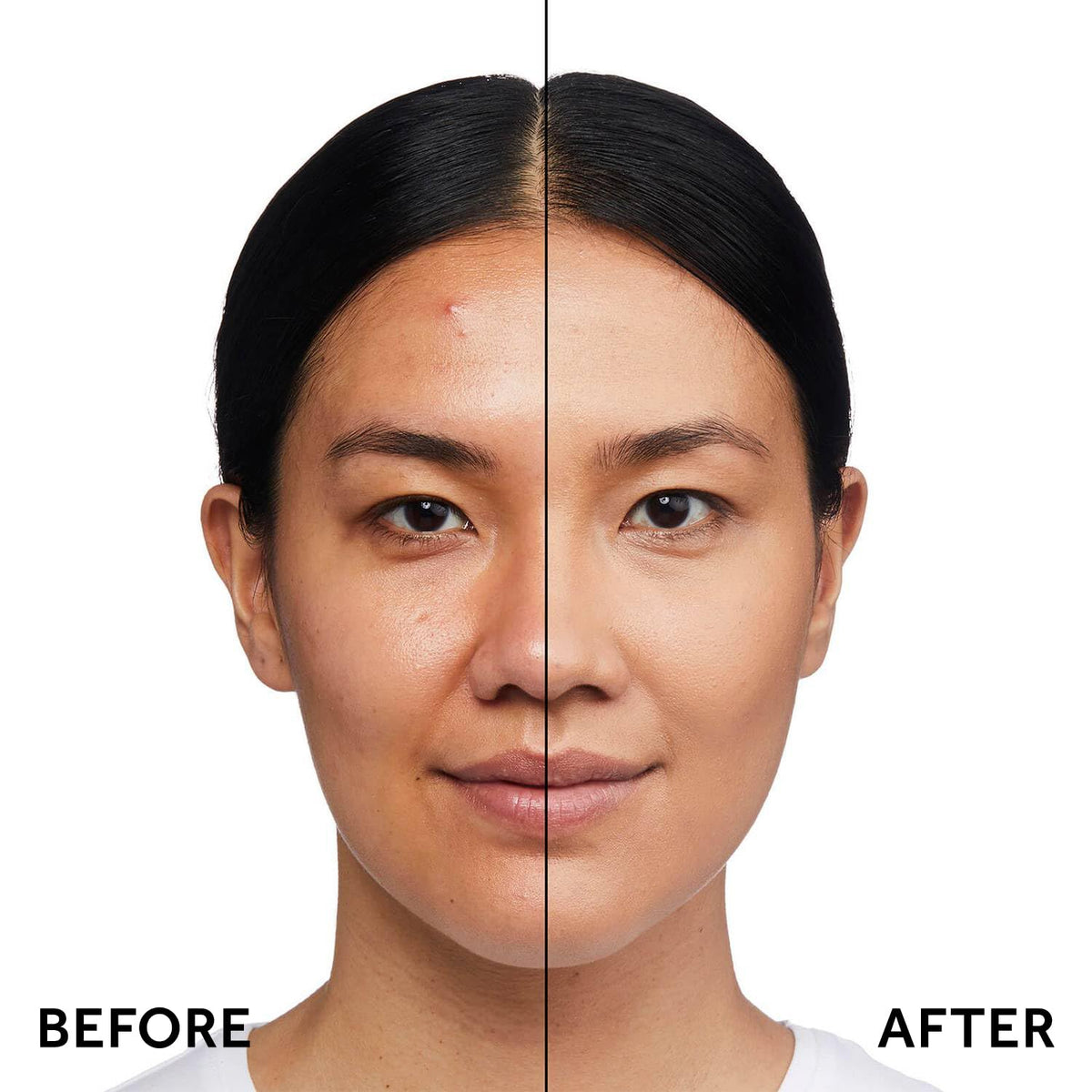 Close-up of No7 Lift & Luminate Foundation texture