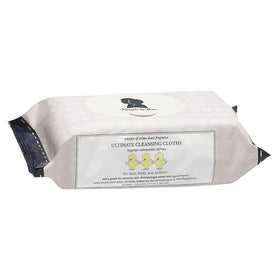 Close-up of Noodle & Boo baby cleansing cloths showing texture