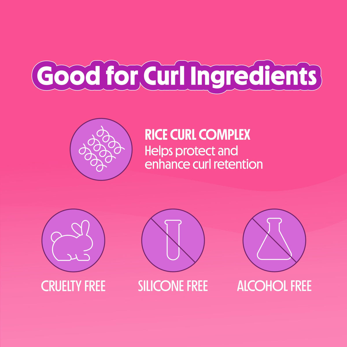 Close-up of Not Your Mother's Curl Talk Conditioner texture
