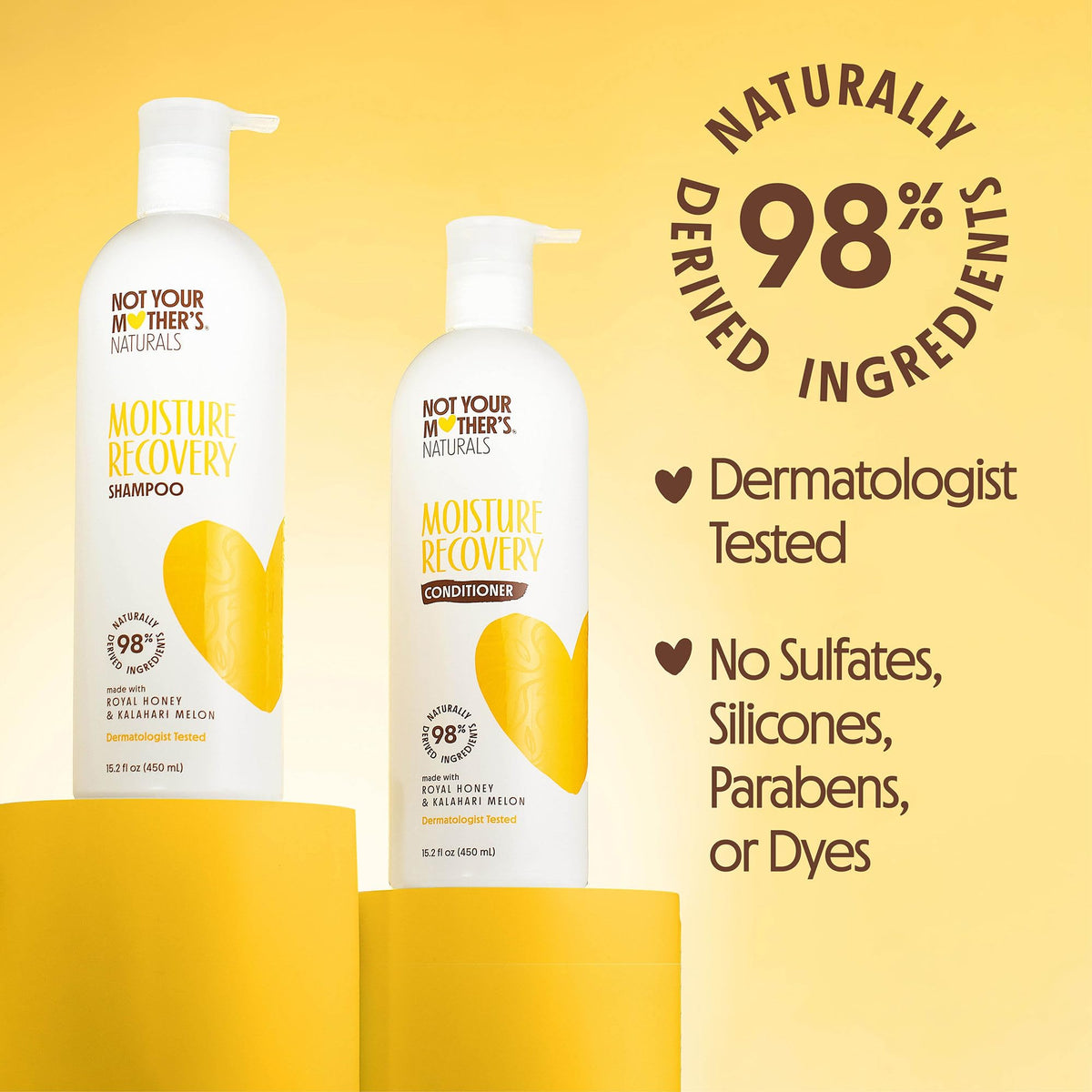 Close-up of Not Your Mother's Protect & Nourish Conditioner texture