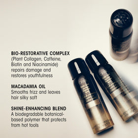 Close-up of nozzle on ORIBE Gold Lust Dry Heat Protection Spray 1.5oz
