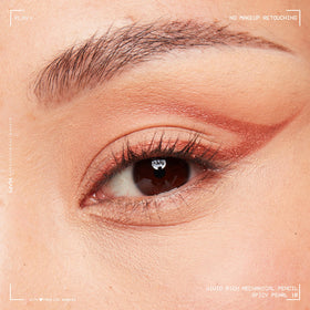 Close-up of NYX Mechanical Eye Pencil tip in Spicy Pearl