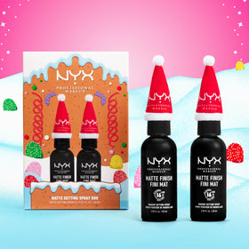 Close-up of NYX Setting Spray nozzle and bottle design