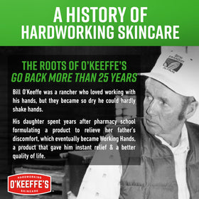 Close-up of O'Keeffe's Hand Cream texture