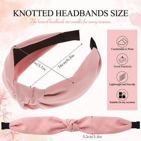 close-up of obeoby knotted headband showing fabric texture