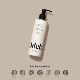 Close-up of Odele Vegan Leave-In Conditioner texture