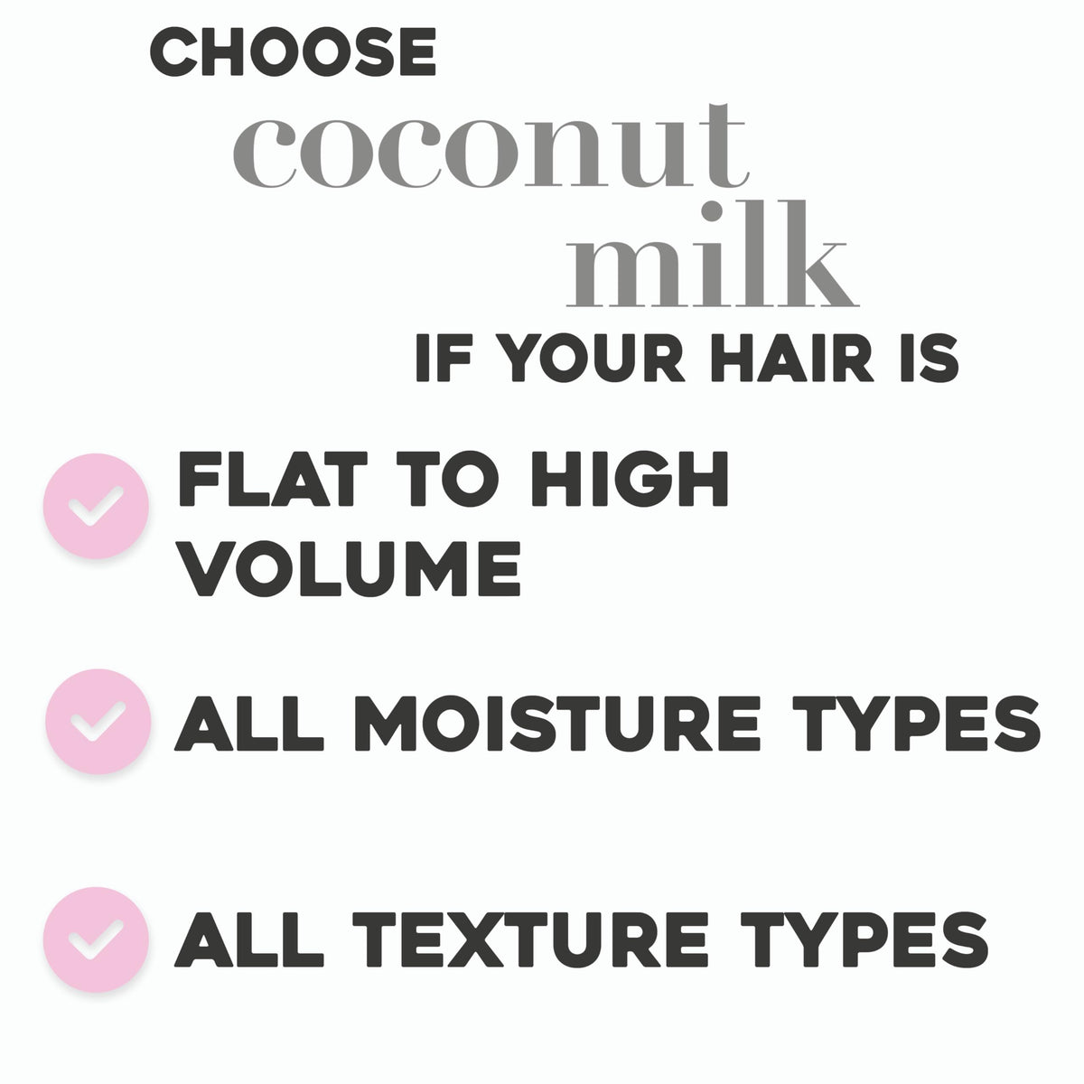 Close-up of OGX Coconut Milk Hair Serum texture