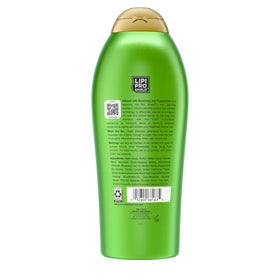 Close-up of OGX Rosemary Mint Shampoo texture
