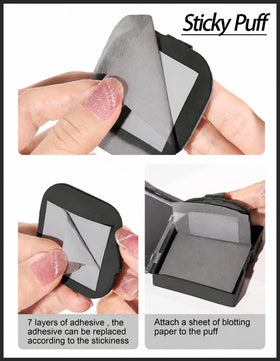Close-up of Okerker Oil Blotting Paper texture