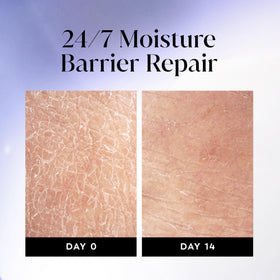 Close-up of Olay body wash texture on skin