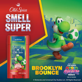 Close-up of Old Spice Brooklyn Bounce Deodorant stick