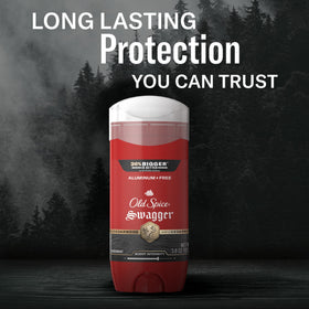 Close-up of Old Spice Swagger Deodorant stick
