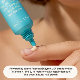 Close-up of ONSEN Nail & Cuticle Cream texture