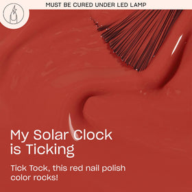Close-up of OPI GelColor Gel Nail Polish brush