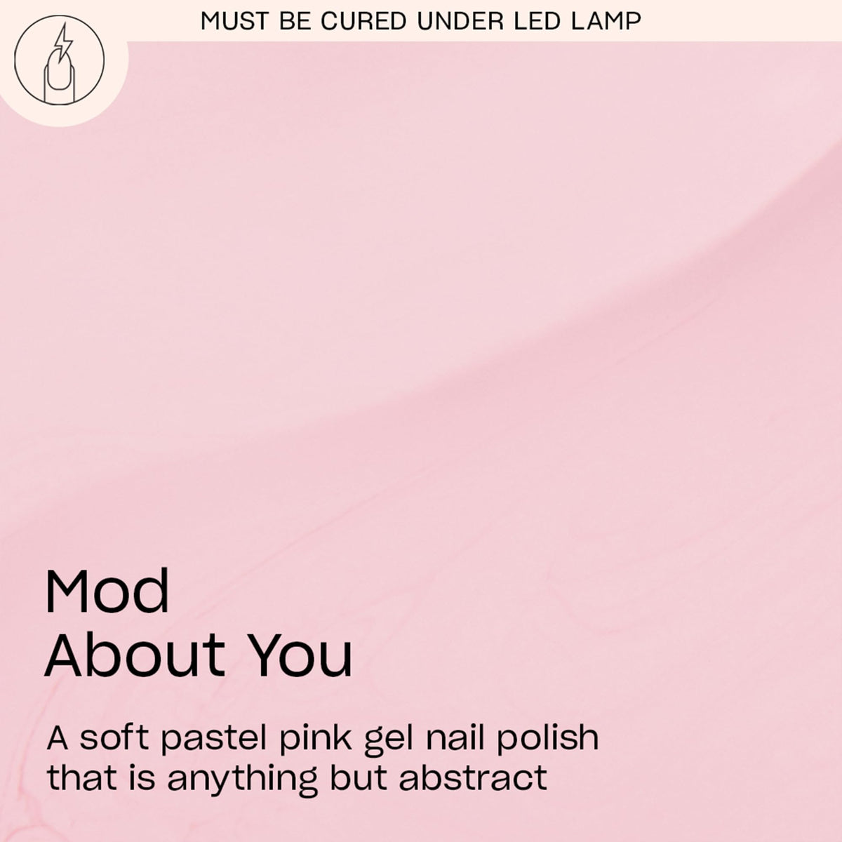 Close-up of OPI GelColor Mod About You bottle