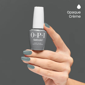 Close-up of OPI GelColor Suzi Talks with Her Hands brush