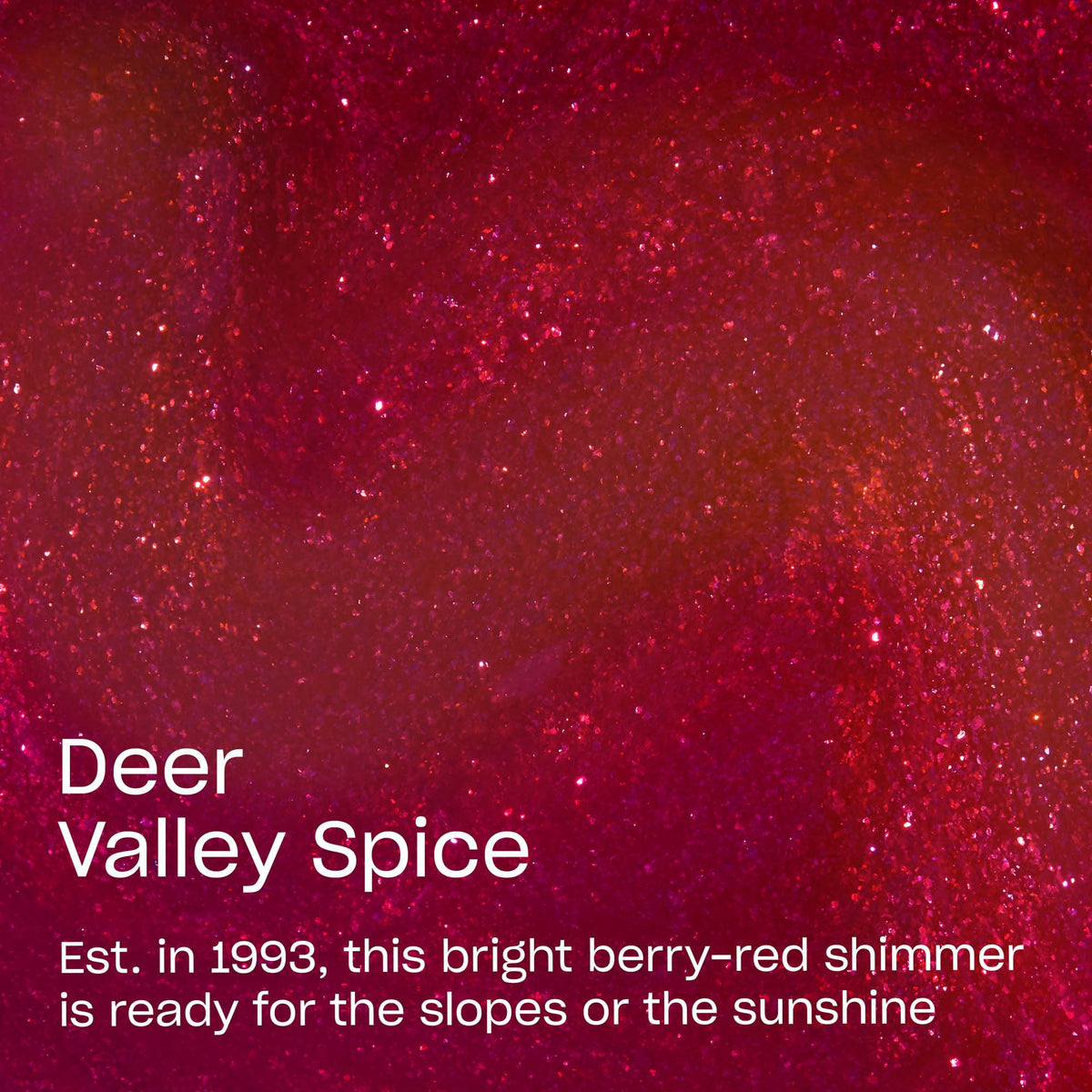 Close-up of OPI Infiniste Shine Nail Polish Deer Valley Spice bottle