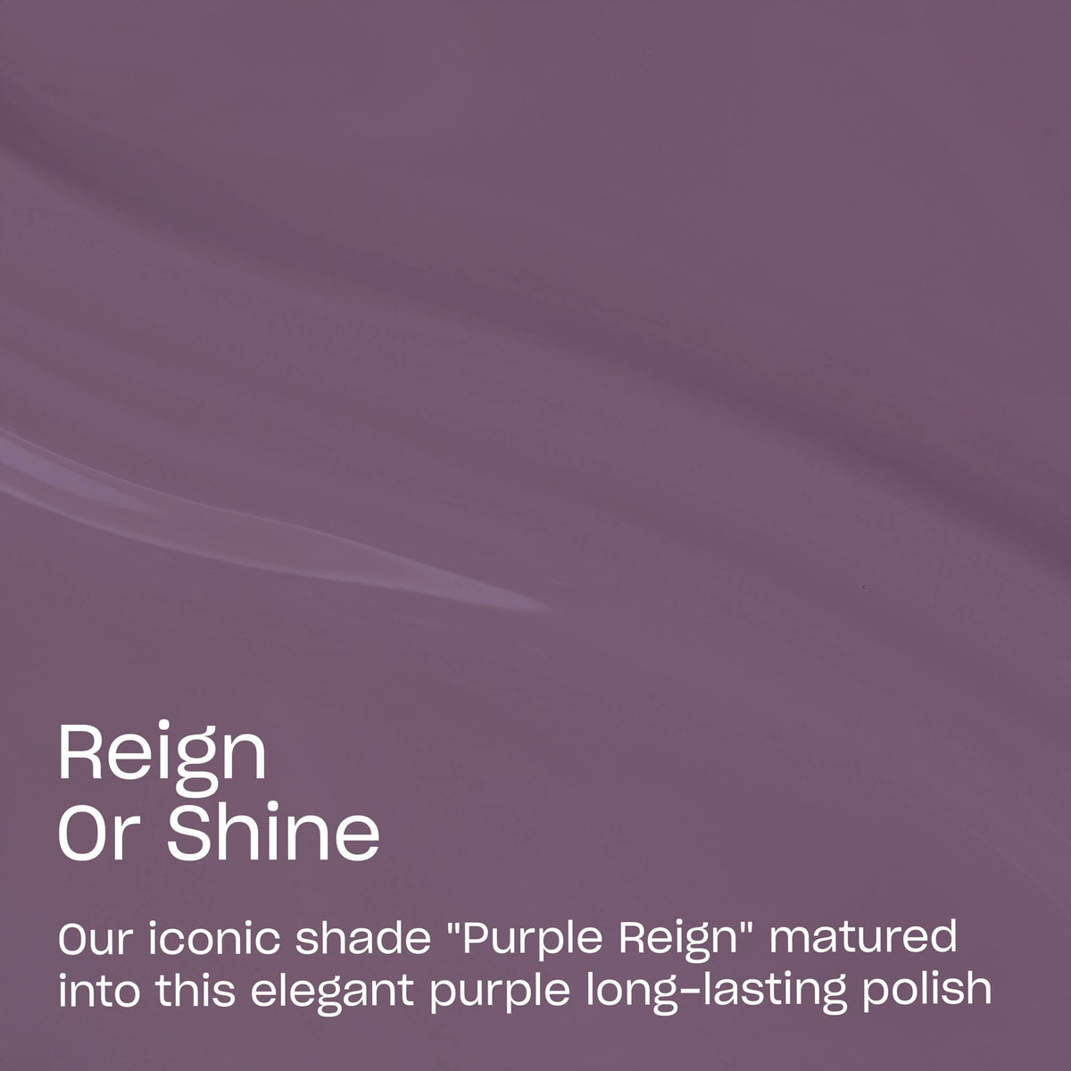 Close-up of OPI Infiniste Shine Nail Polish Reign or Shine brush