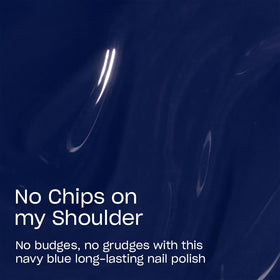 Close-up of OPI Infinite Shine Nail Polish No Chips on my Shoulder