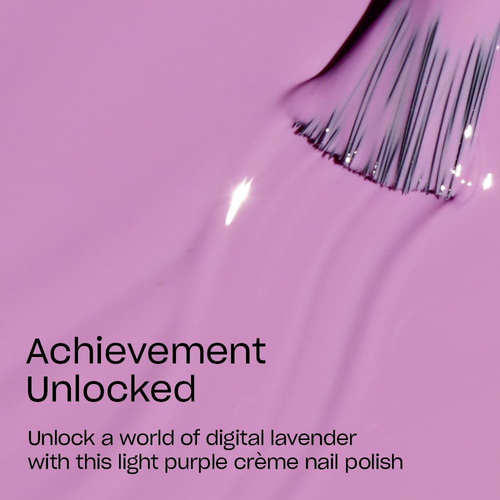 Close-up of OPI Nail Lacquer Achievement brush