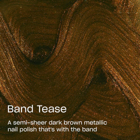 Close-up of OPI Nail Lacquer Band Tease Pro-Wide brush