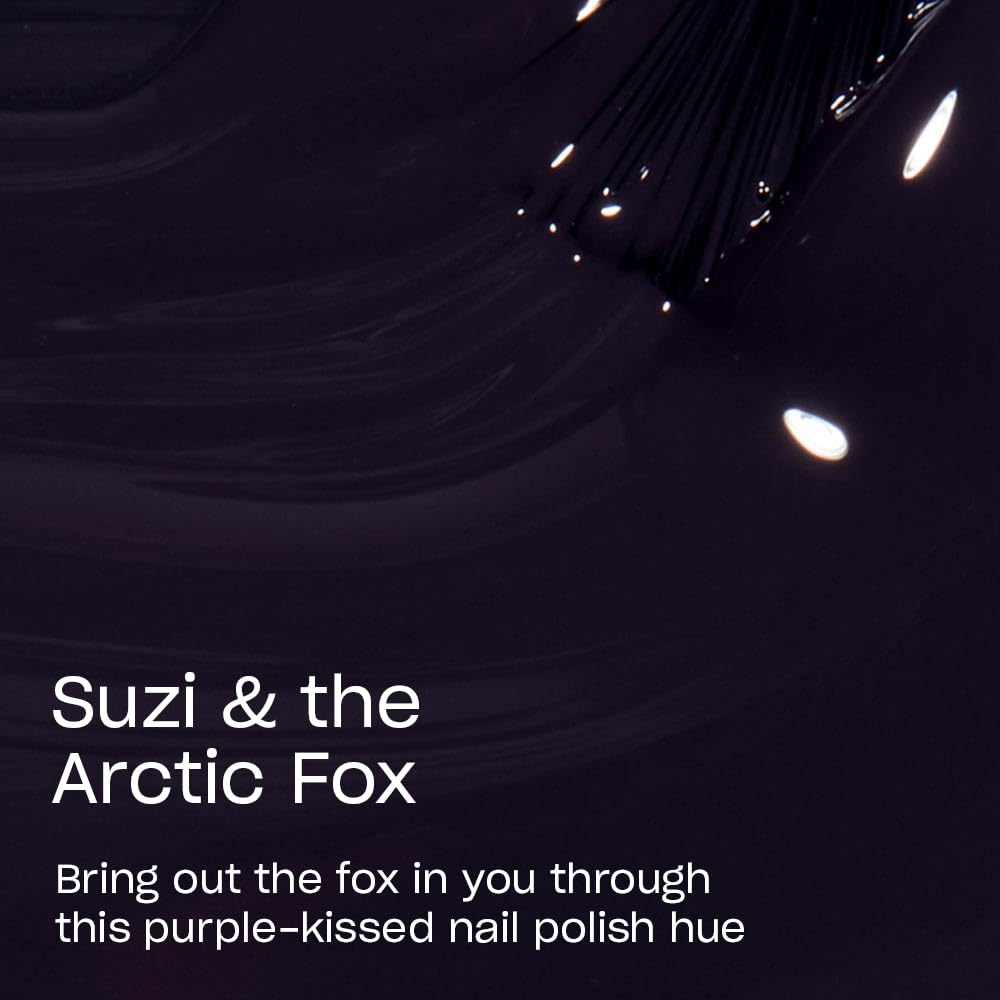 Close-up of OPI Nail Lacquer brush for smooth application