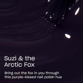 Close-up of OPI Nail Lacquer brush for smooth application