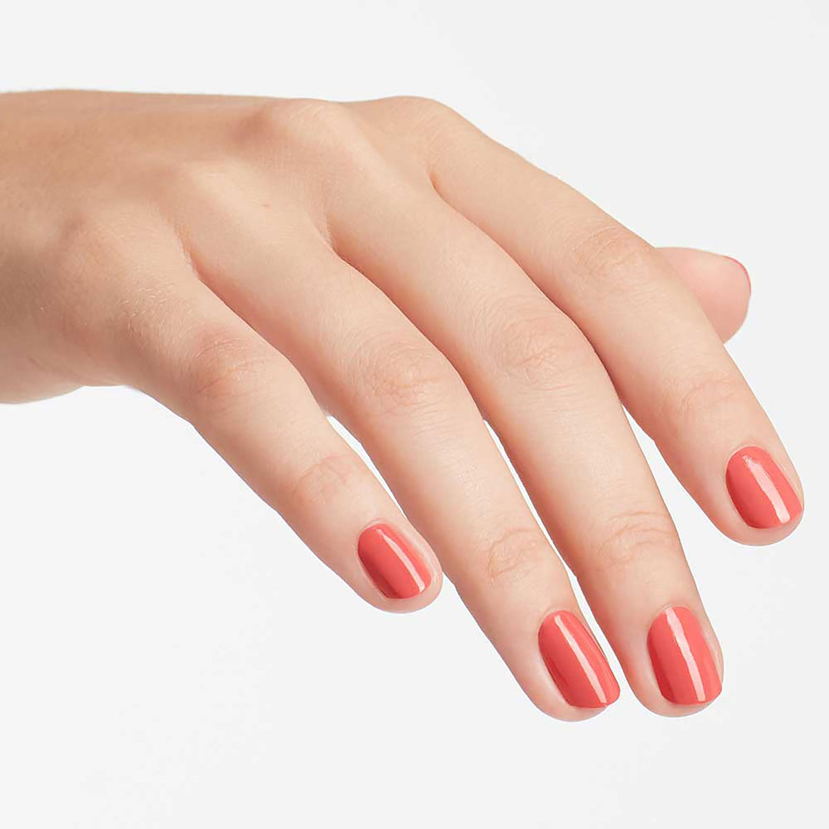 Close-up of OPI Nail Lacquer My Address is Hollywood shimmer