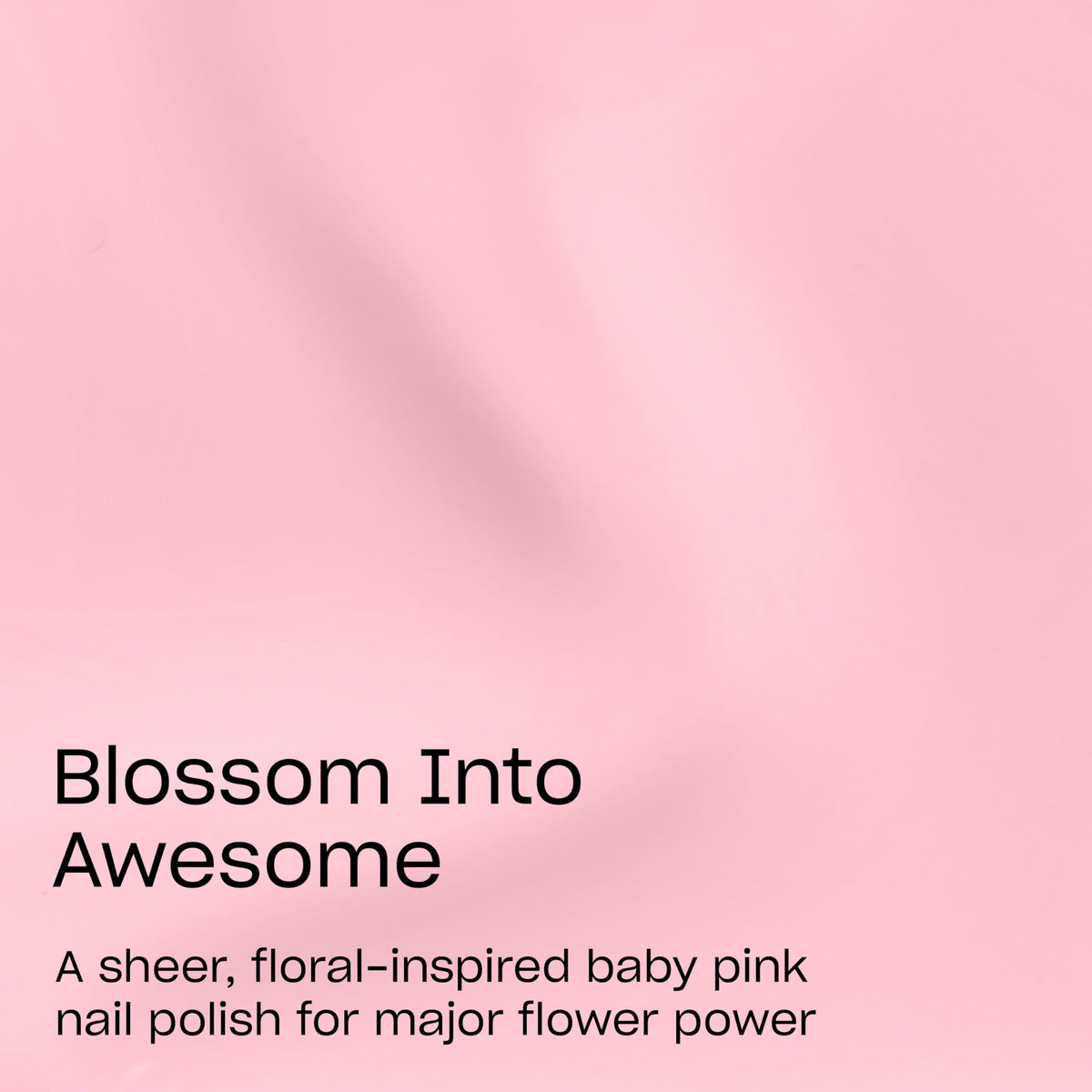 Close-up of OPI Nature Strong Blossom Into Awesome nail polish brush