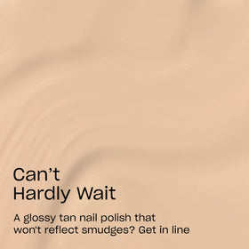 Close-up of OPI RapiDry Can’t Hardly Wait nail polish brush