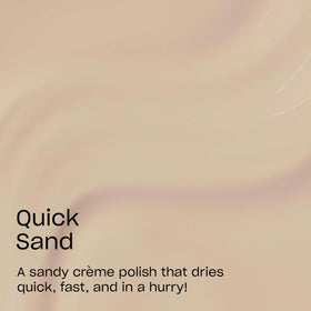 Close-up of OPI RapiDry Quick Sand Nail Polish application on nails