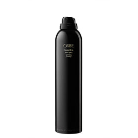 Close-up of ORIBE Superfine Hair Spray nozzle and spray pattern