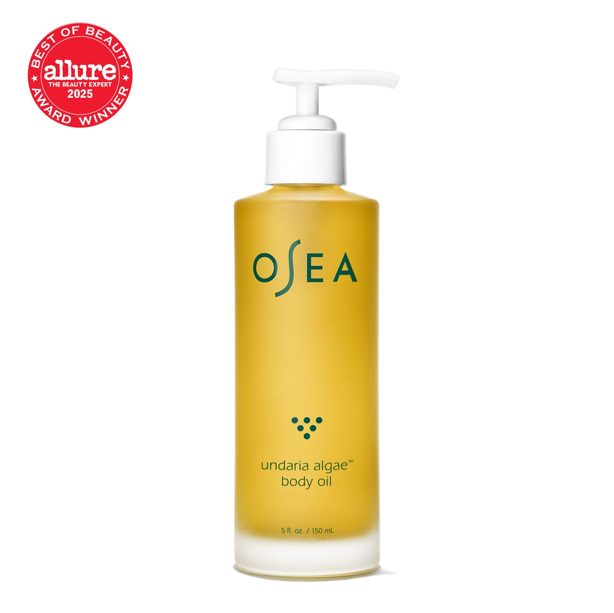 Close-up of OSEA Undaria Algae Body Oil texture