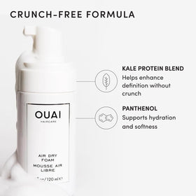 Close-up of OUAI Air Dry Foam texture