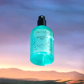 Close-up of Pacifica Montana Sky Spray Perfume spray nozzle