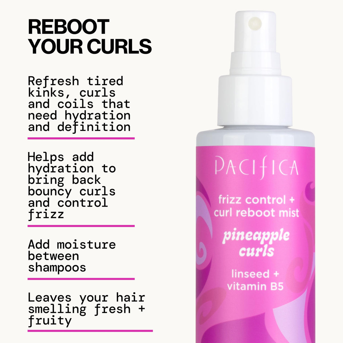 Close-up of Pacifica Pineapple Curls Curl Defining Cream texture