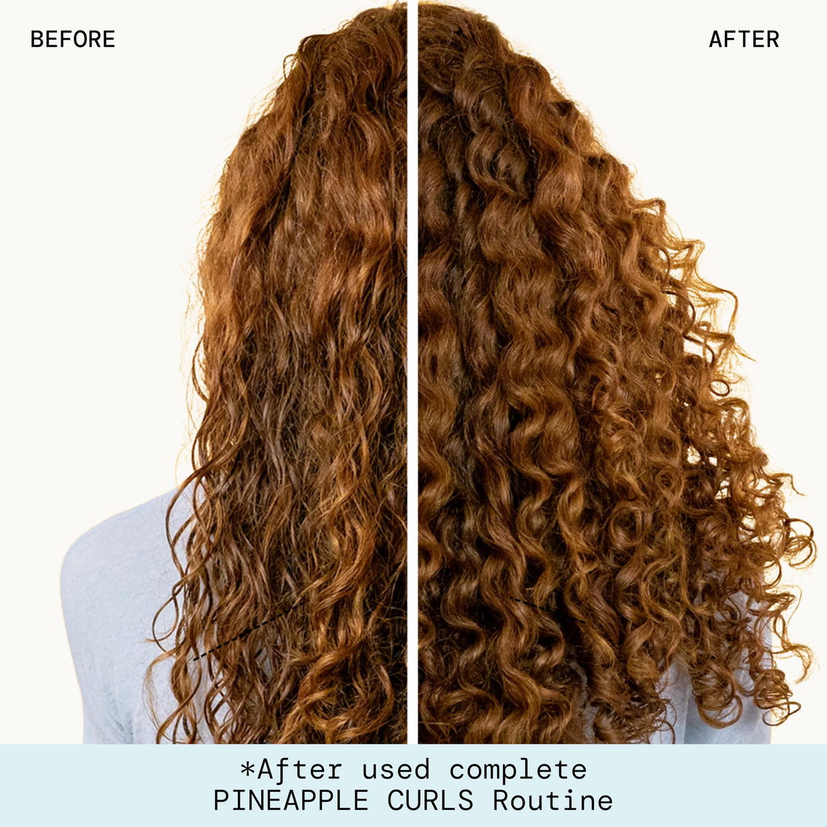 Close-up of Pacifica Pineapple Curls Shampoo texture