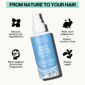 Close-up of Pacifica Salty Waves Texture Sea Salt Spray nozzle